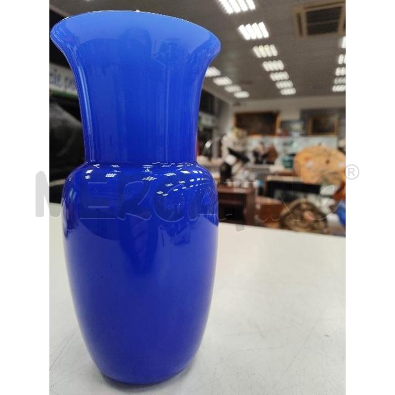 VASO NASON BLU OPALINO 25.5 CM INCAMICIATO | Mercatino dell'Usato Verona fiera 4