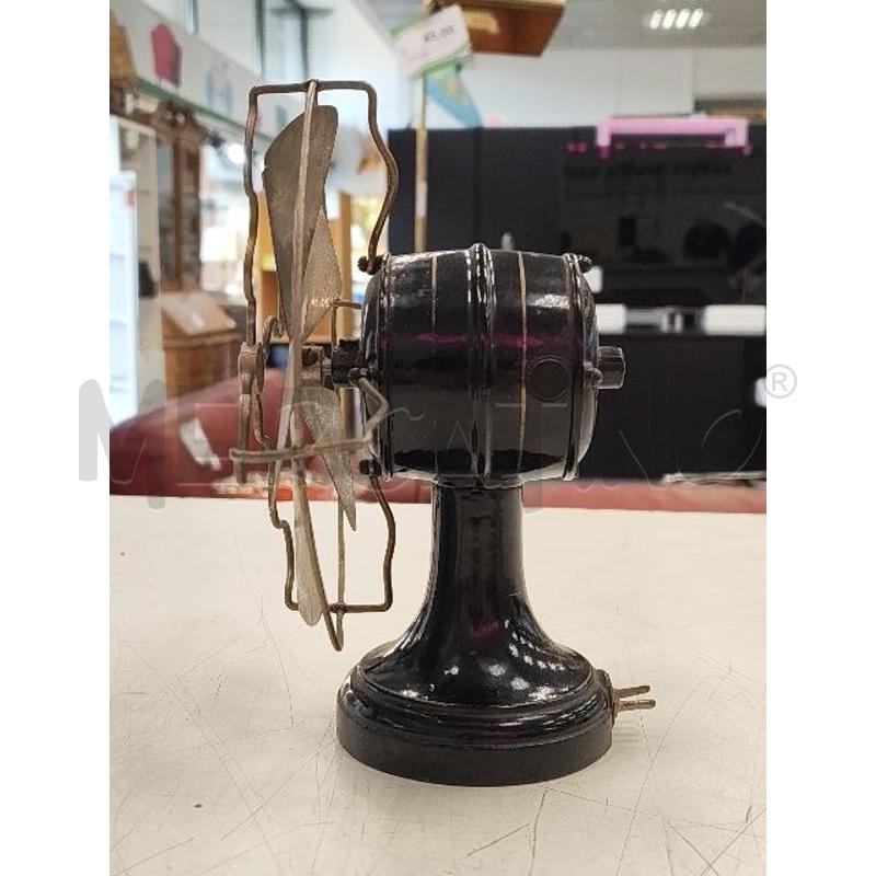 VENTILATORE VINTAGE NER NO CAVO PICCOLO | Mercatino dell'Usato Verona fiera 2