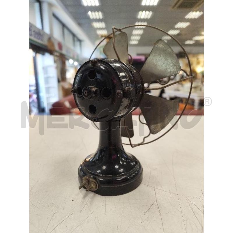 VENTILATORE VINTAGE NER NO CAVO PICCOLO | Mercatino dell'Usato Verona fiera 3
