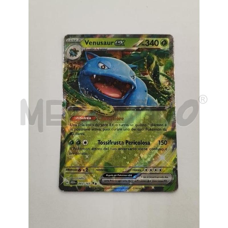 VENUSAUR EX 151 POKEMON | Mercatino dell'Usato Verona fiera 1