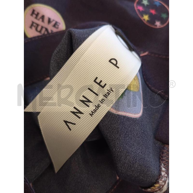 VESTITO DONNA ANNIE P SETA BLU STELLE POIS EMOTICON | Mercatino dell'Usato Verona fiera 5