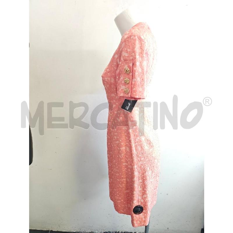 VESTITO DONNA DOLCE&GABBANA MACRAME ROSA BOTONI GIOIELLO DA RIVEDERE | Mercatino dell'Usato Verona fiera 2