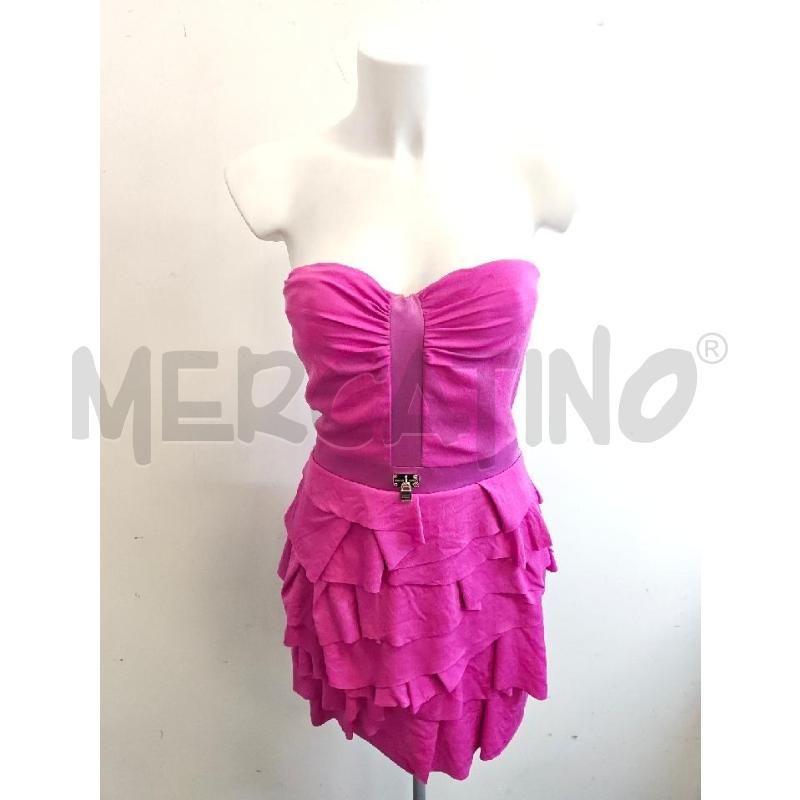 VESTITO DONNA ELISABETTA FRANCHI VIOLA FASCIA BALZE | Mercatino dell'Usato Verona fiera 1