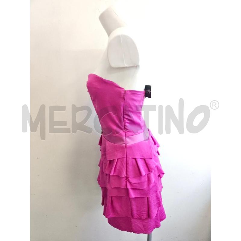 VESTITO DONNA ELISABETTA FRANCHI VIOLA FASCIA BALZE | Mercatino dell'Usato Verona fiera 2