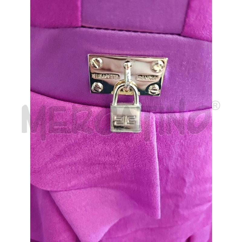 VESTITO DONNA ELISABETTA FRANCHI VIOLA FASCIA BALZE | Mercatino dell'Usato Verona fiera 4