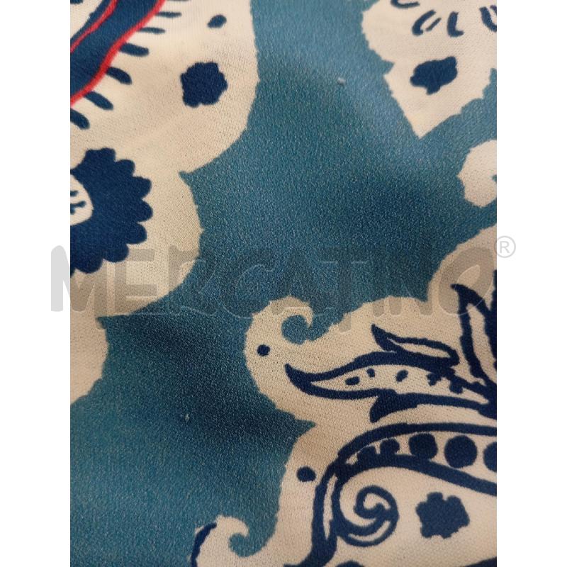 VESTITO DONNA ETRO AZZURRO PAISLEY BIANCO ROSSO | Mercatino dell'Usato Verona fiera 5