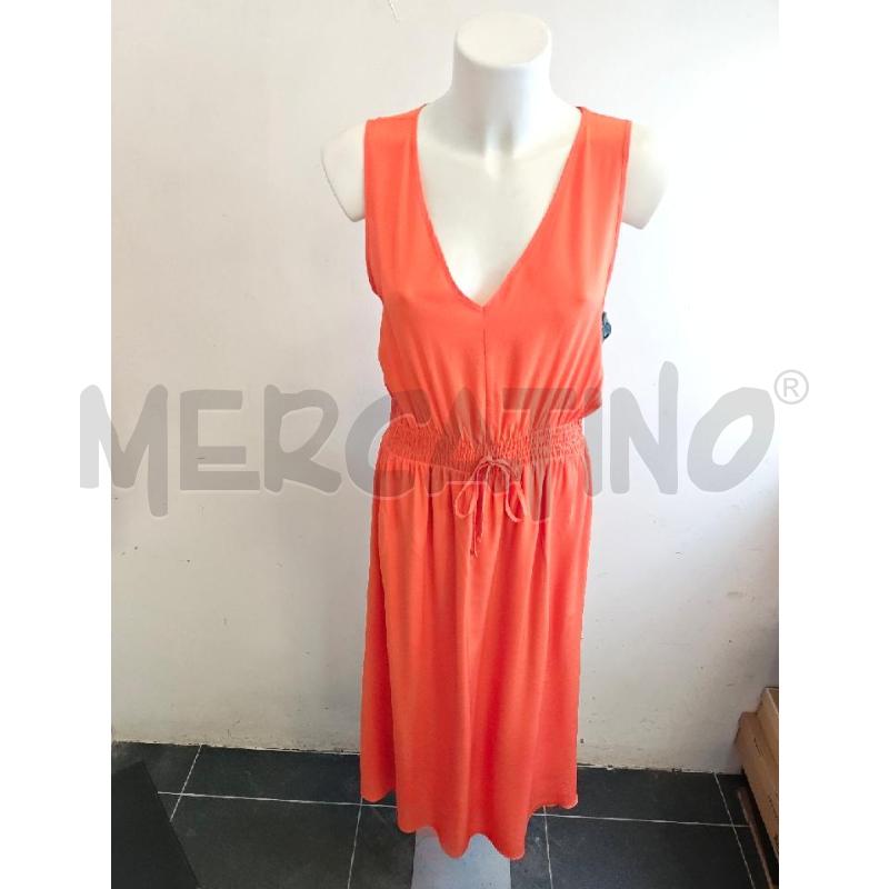 VESTITO DONNA FALCONERI SETA ARANCIO  | Mercatino dell'Usato Verona fiera 1