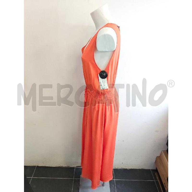 VESTITO DONNA FALCONERI SETA ARANCIO  | Mercatino dell'Usato Verona fiera 2