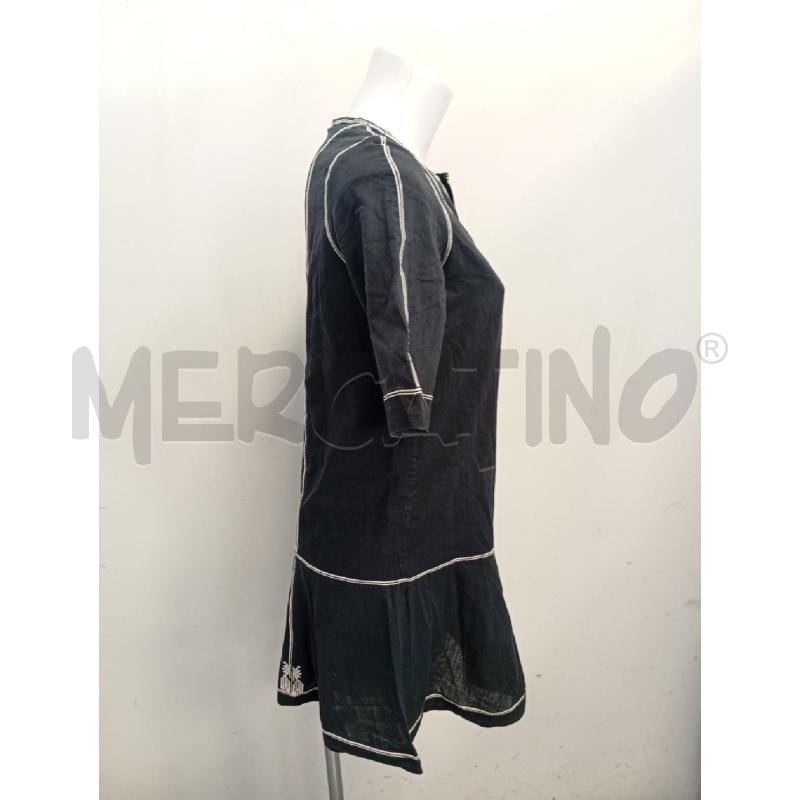 VESTITO DONNA ISABEL MARANT NERO DISEGNI BIANCHI  | Mercatino dell'Usato Verona fiera 3