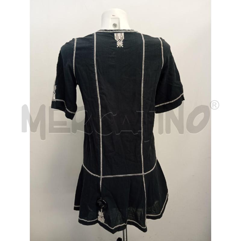 VESTITO DONNA ISABEL MARANT NERO DISEGNI BIANCHI  | Mercatino dell'Usato Verona fiera 4