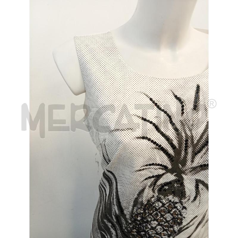 VESTITO DONNA MAISON MARGIELA BIANCO ANANS NERO | Mercatino dell'Usato Verona fiera 2