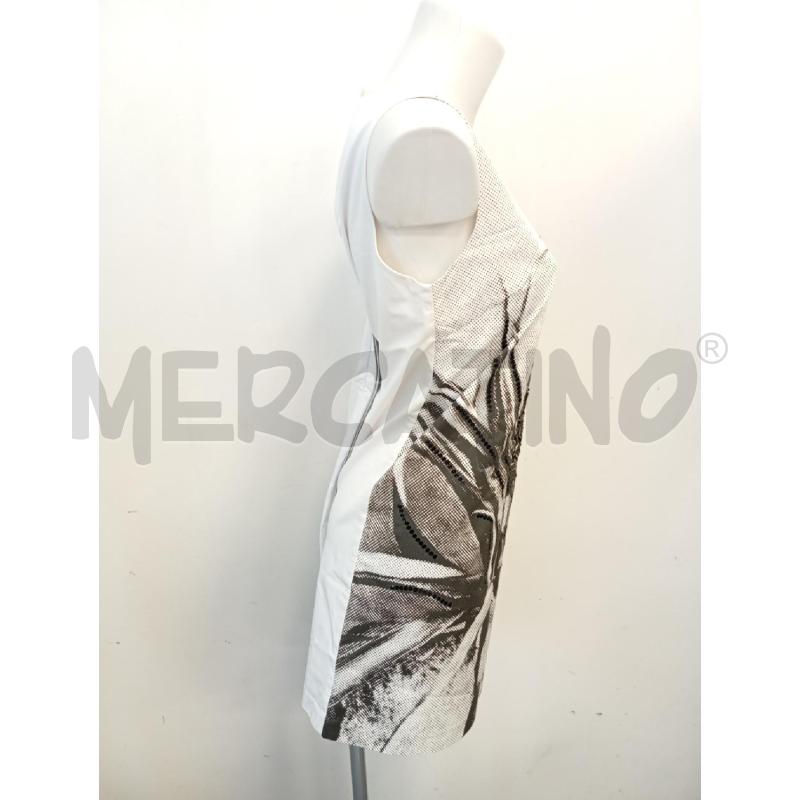VESTITO DONNA MAISON MARGIELA BIANCO ANANS NERO | Mercatino dell'Usato Verona fiera 3