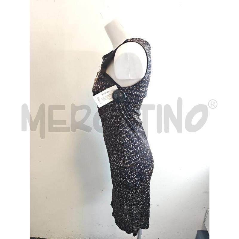 VESTITO DONNA MALIPARMI NERO MARR FIORE  | Mercatino dell'Usato Verona fiera 2