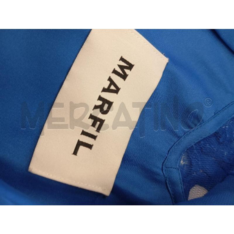 VESTITO DONNA MARFIL BLU PAILLETTES | Mercatino dell'Usato Verona fiera 4