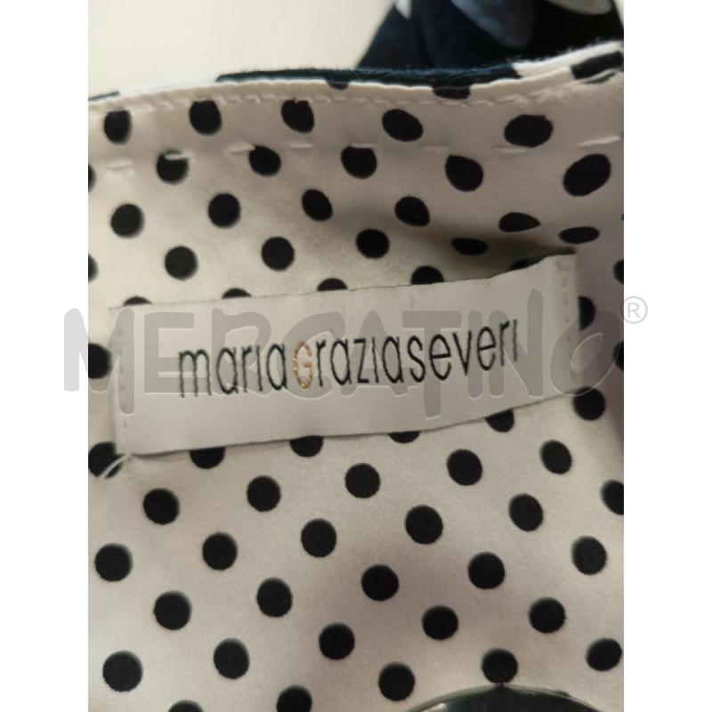 VESTITO DONNA MARIA GRAZIA SEVERI NERO POIS BIA CUORI COCCINELLE | Mercatino dell'Usato Verona fiera 5