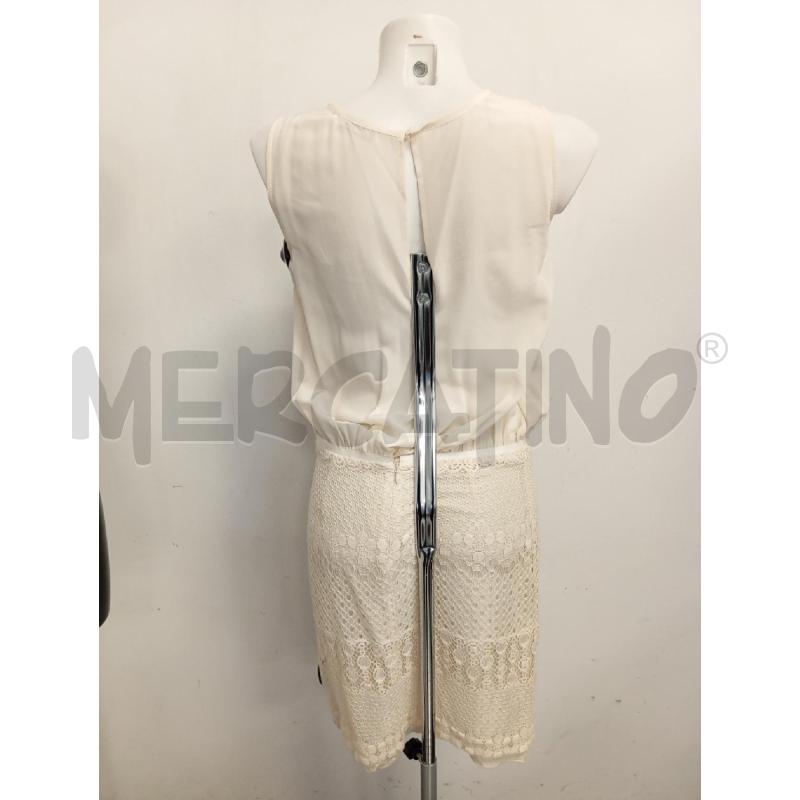 VESTITO DONNA MAX&CO SETA PIZZO BIANCO  | Mercatino dell'Usato Verona fiera 4