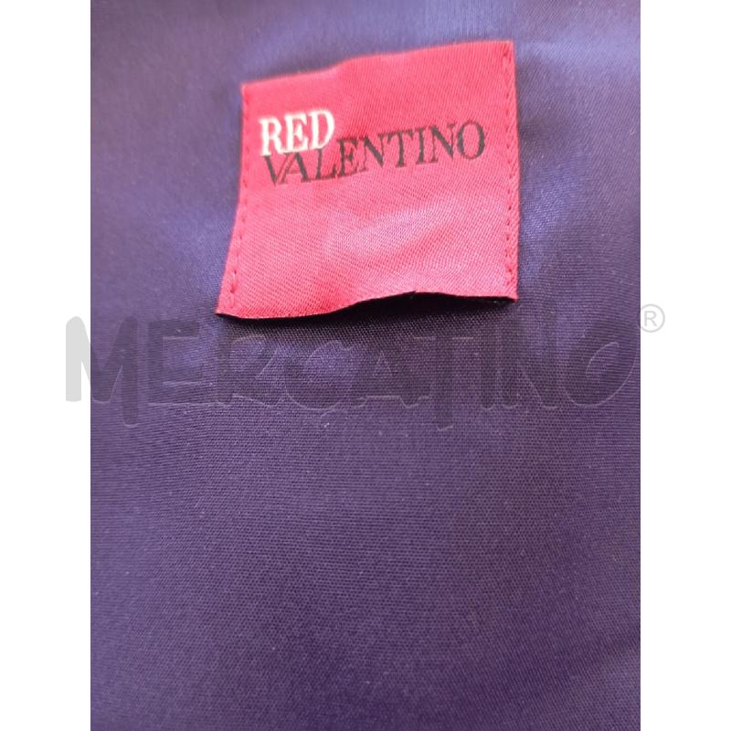 VESTITO DONNA RED VALENTINO COTONE BLU ARANCIO FIORI  | Mercatino dell'Usato Verona fiera 4