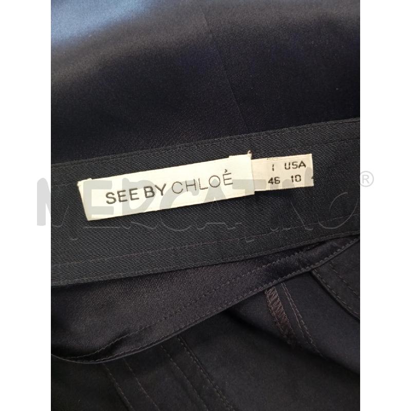 VESTITO DONNA SEE BY CHLOE BLU NOTTE SETA | Mercatino dell'Usato Verona fiera 5