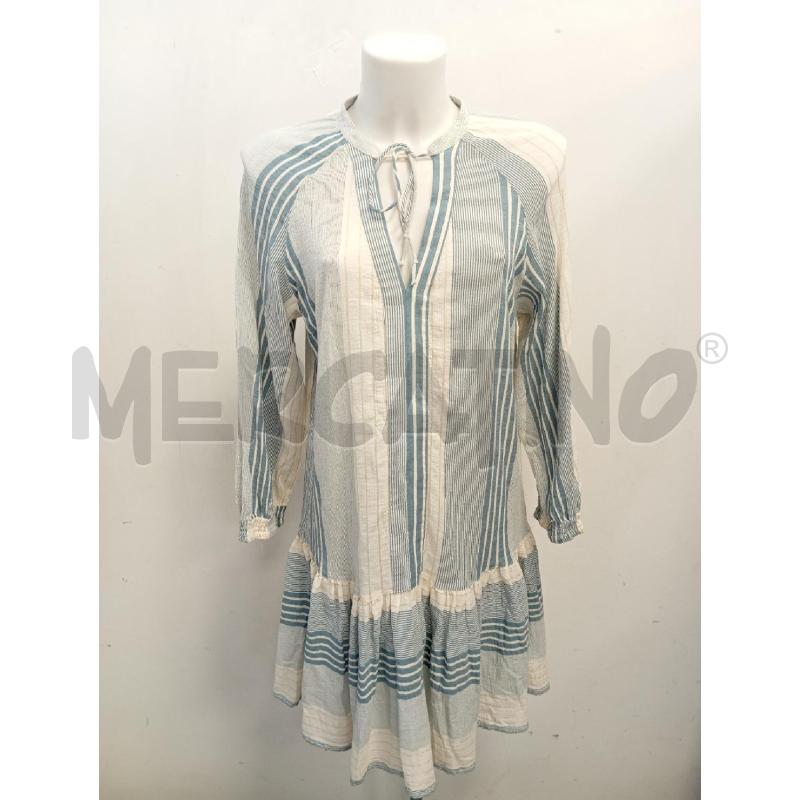 VESTITO DONNA TWIN SET AZZURRO BEIGE LUREX | Mercatino dell'Usato Verona fiera 1