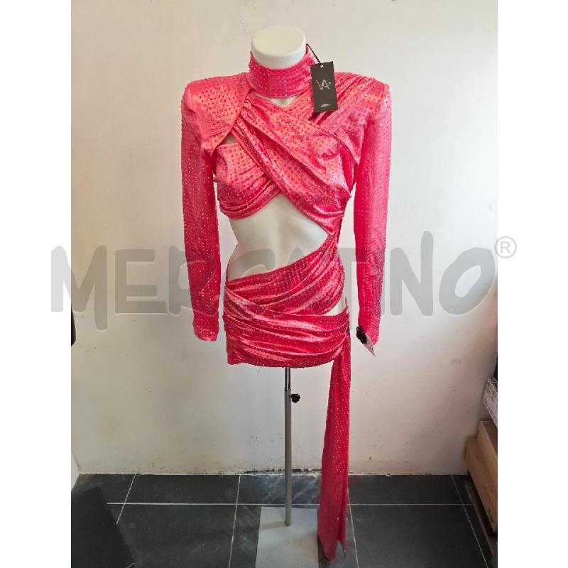 VESTITO DONNA VIOLET AURORA ARANCIO STRASS | Mercatino dell'Usato Verona fiera 1