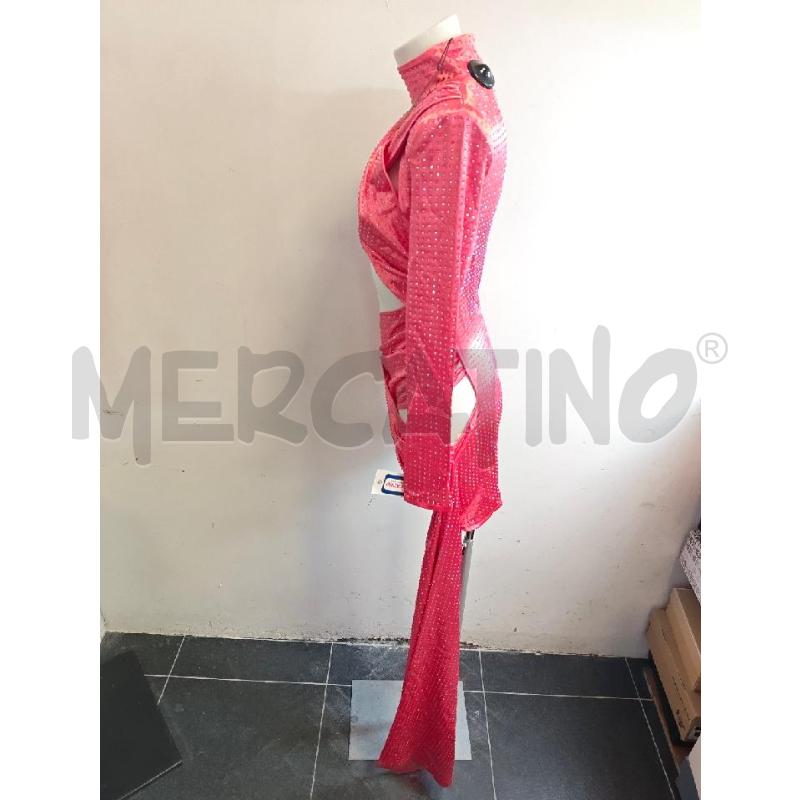 VESTITO DONNA VIOLET AURORA ARANCIO STRASS | Mercatino dell'Usato Verona fiera 2