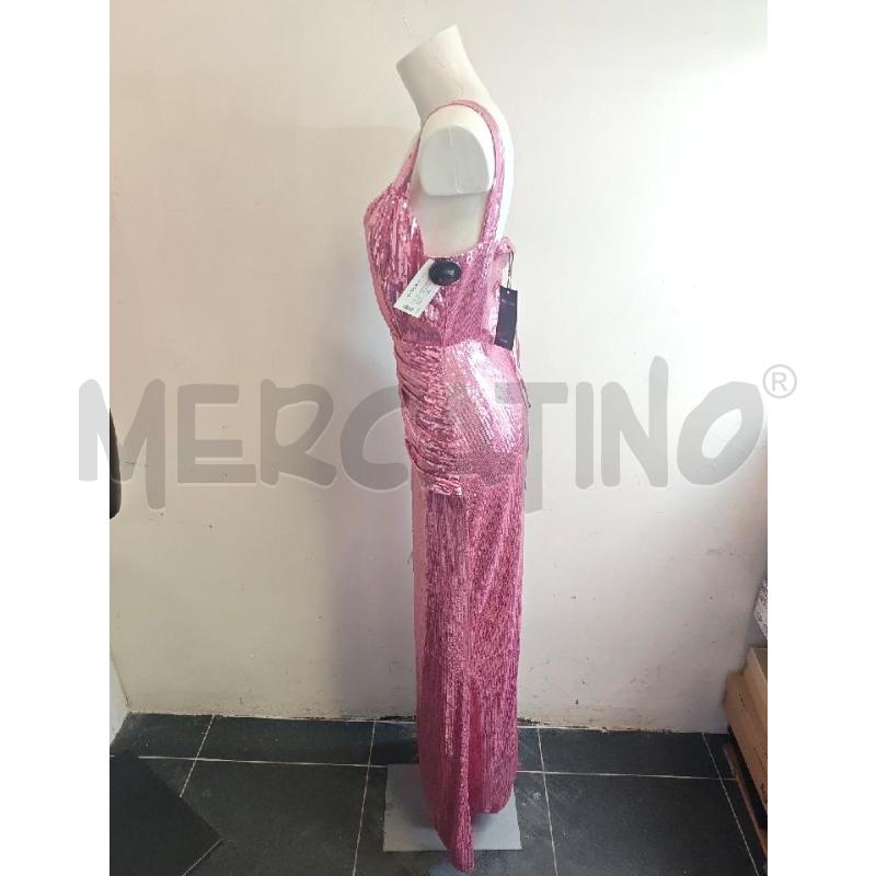VESTITO DONNA VIOLET AURORA PAILLETTES ROSA LUNGO | Mercatino dell'Usato Verona fiera 2