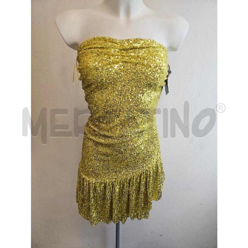 VESTITO D ANIYE BY PALIETTES GIALLO  | Mercatino dell'Usato Verona fiera 1