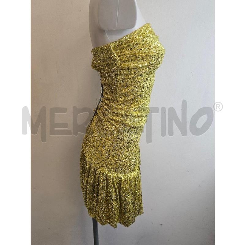 VESTITO D ANIYE BY PALIETTES GIALLO  | Mercatino dell'Usato Verona fiera 2