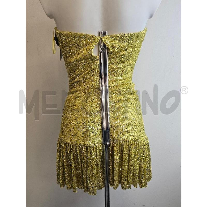 VESTITO D ANIYE BY PALIETTES GIALLO  | Mercatino dell'Usato Verona fiera 3