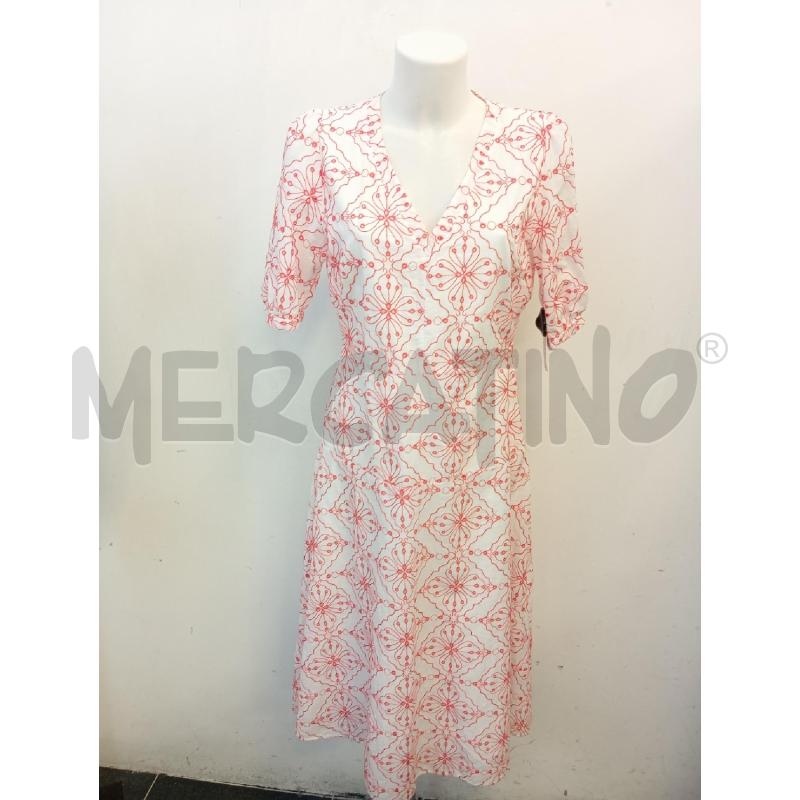 VESTITO D EMME MARELLA BIA FIORI ROSSO | Mercatino dell'Usato Verona fiera 1