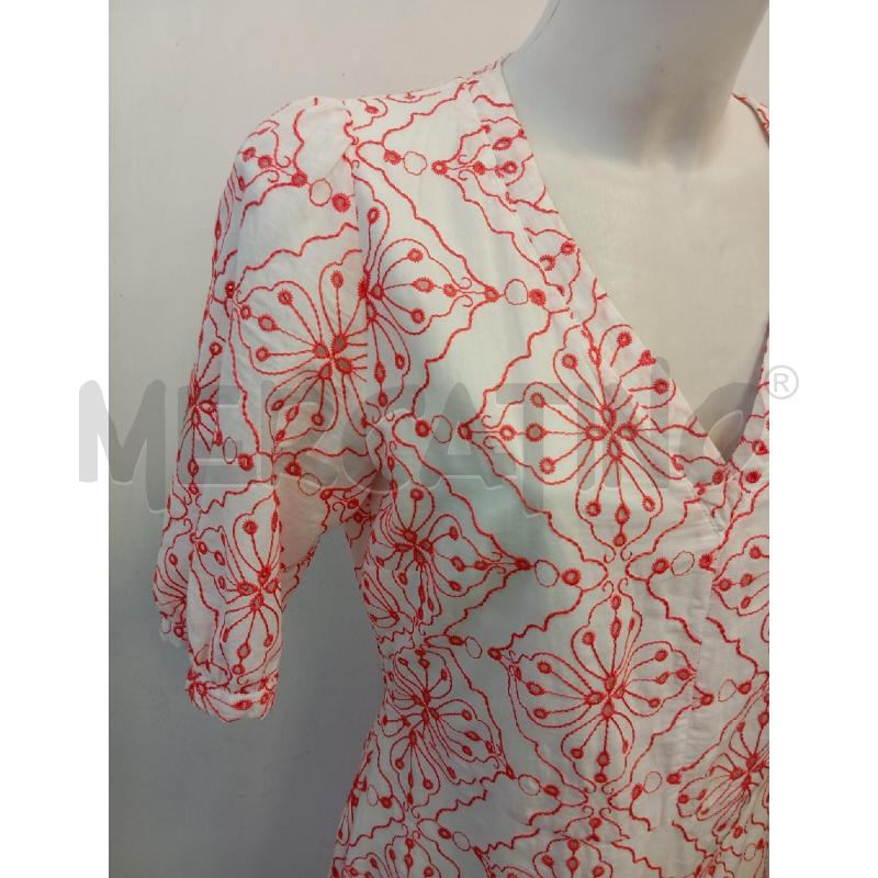 VESTITO D EMME MARELLA BIA FIORI ROSSO | Mercatino dell'Usato Verona fiera 2