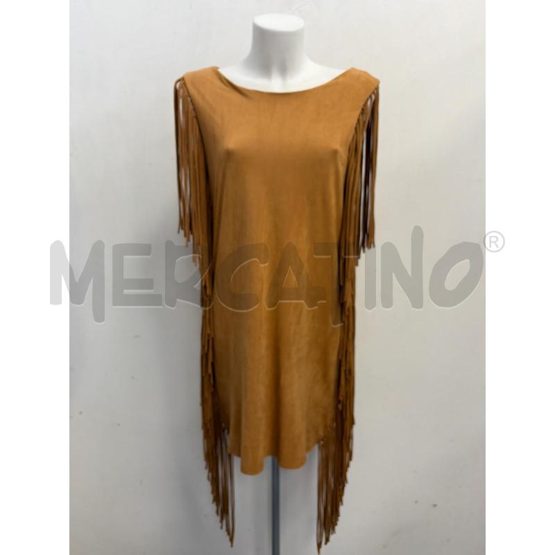 VESTITO D FISICO CRISTINA FERRARI FRANGE CAMMELLO | Mercatino dell'Usato Verona fiera 1