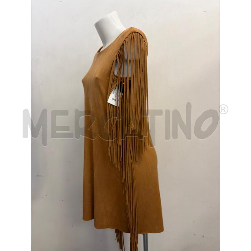 VESTITO D FISICO CRISTINA FERRARI FRANGE CAMMELLO | Mercatino dell'Usato Verona fiera 2
