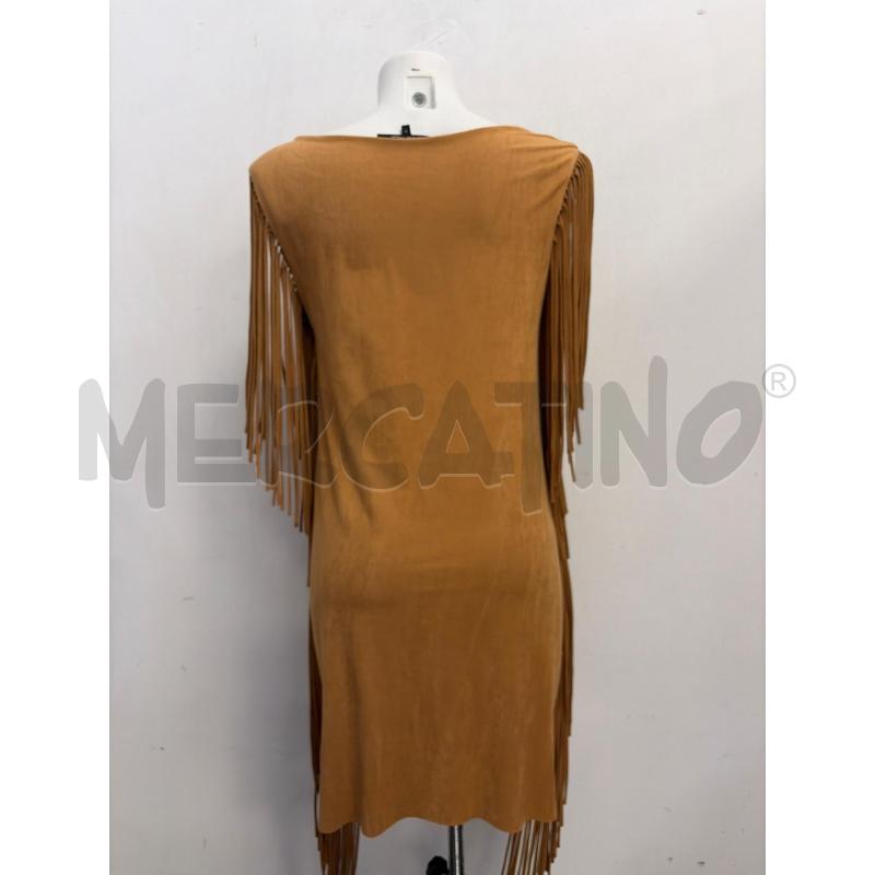 VESTITO D FISICO CRISTINA FERRARI FRANGE CAMMELLO | Mercatino dell'Usato Verona fiera 3