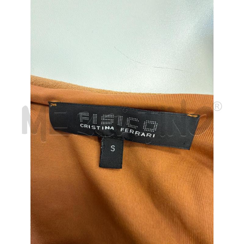 VESTITO D FISICO CRISTINA FERRARI FRANGE CAMMELLO | Mercatino dell'Usato Verona fiera 4