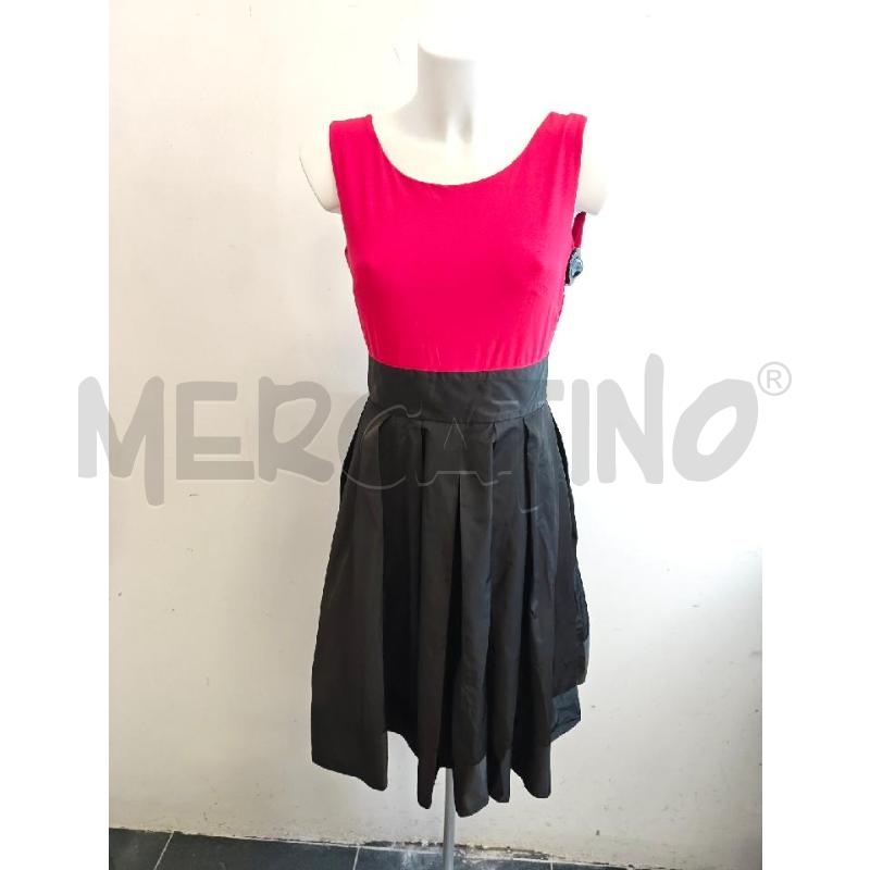 VESTITO D LANVIN NERO ROSSO  | Mercatino dell'Usato Verona fiera 1