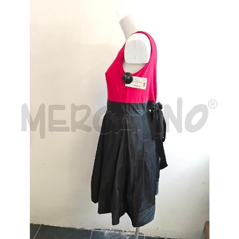 VESTITO D LANVIN NERO ROSSO  | Mercatino dell'Usato Verona fiera 2