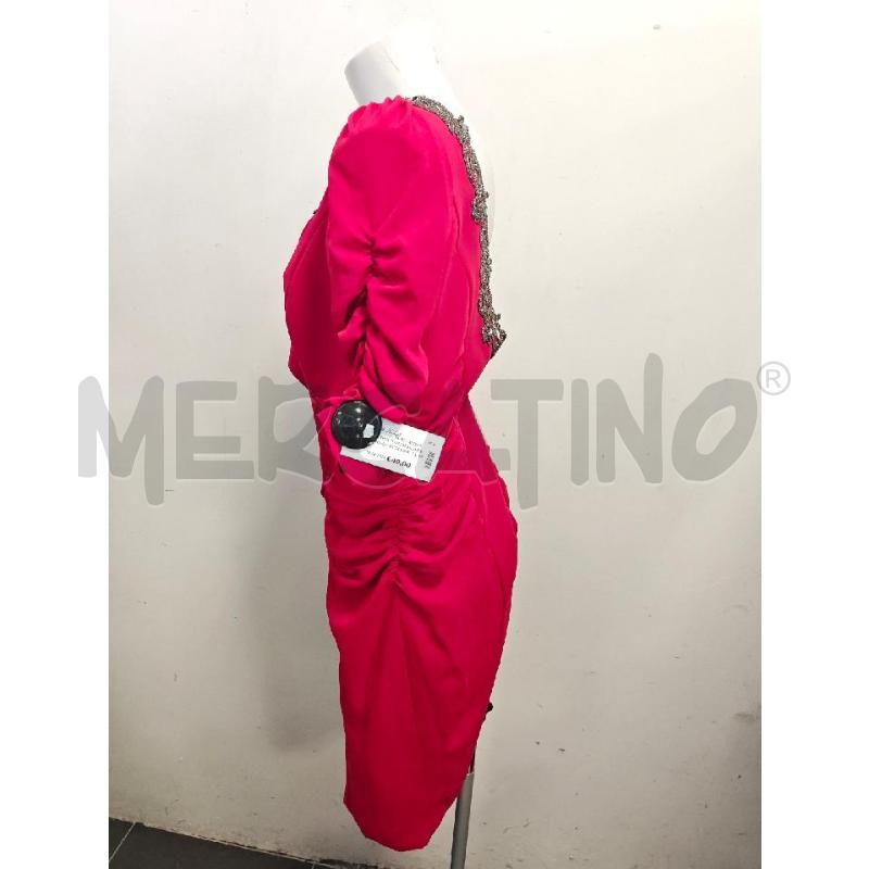VESTITO D MANU ALVAREZ ROSSO SCOLLO PIETRE | Mercatino dell'Usato Verona fiera 2