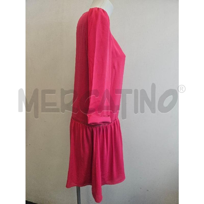 VESTITO D PATRIZIA PEPE MAGENTA DET TRAFORATO | Mercatino dell'Usato Verona fiera 2