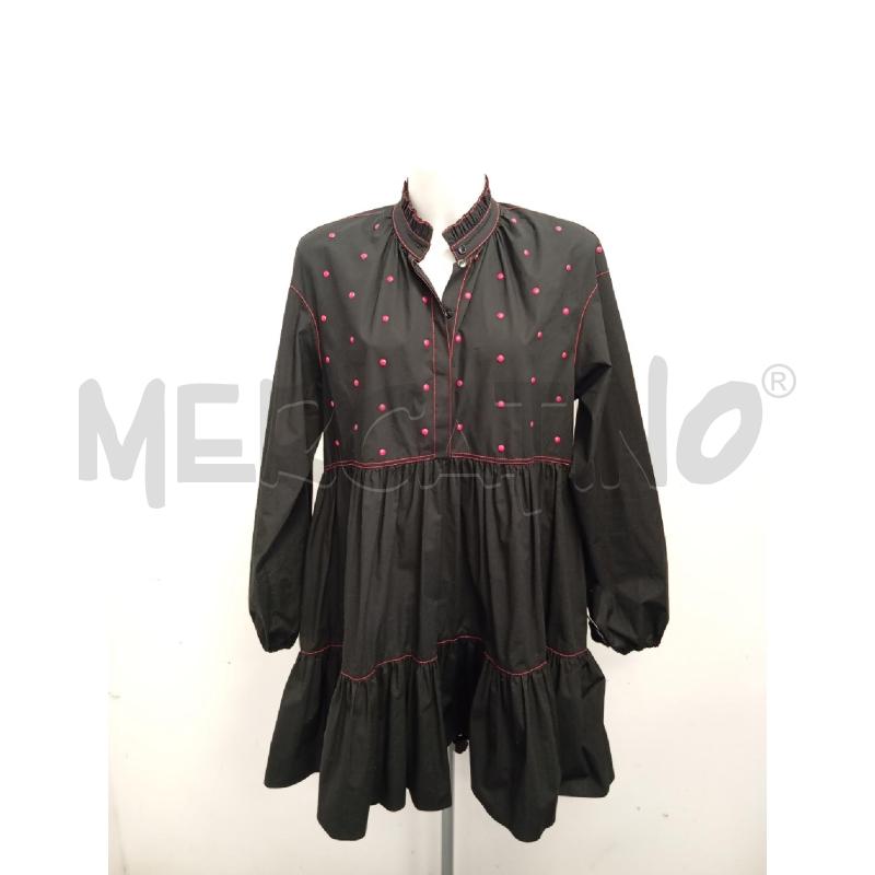 VESTITO D PHILOSOPHY LORENZO SERAFINI NERO ROSSO | Mercatino dell'Usato Verona fiera 1