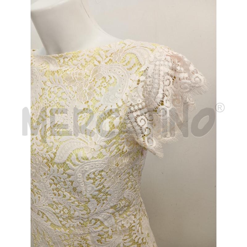 VESTITO D PINKO BIANCO MACRAME LIME  | Mercatino dell'Usato Verona fiera 2