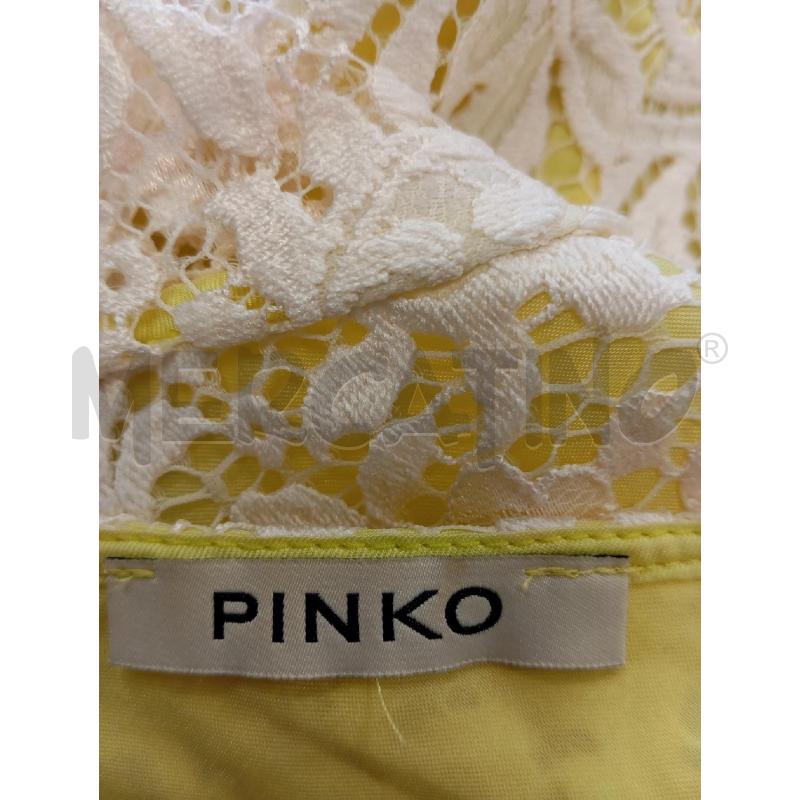 VESTITO D PINKO BIANCO MACRAME LIME  | Mercatino dell'Usato Verona fiera 5