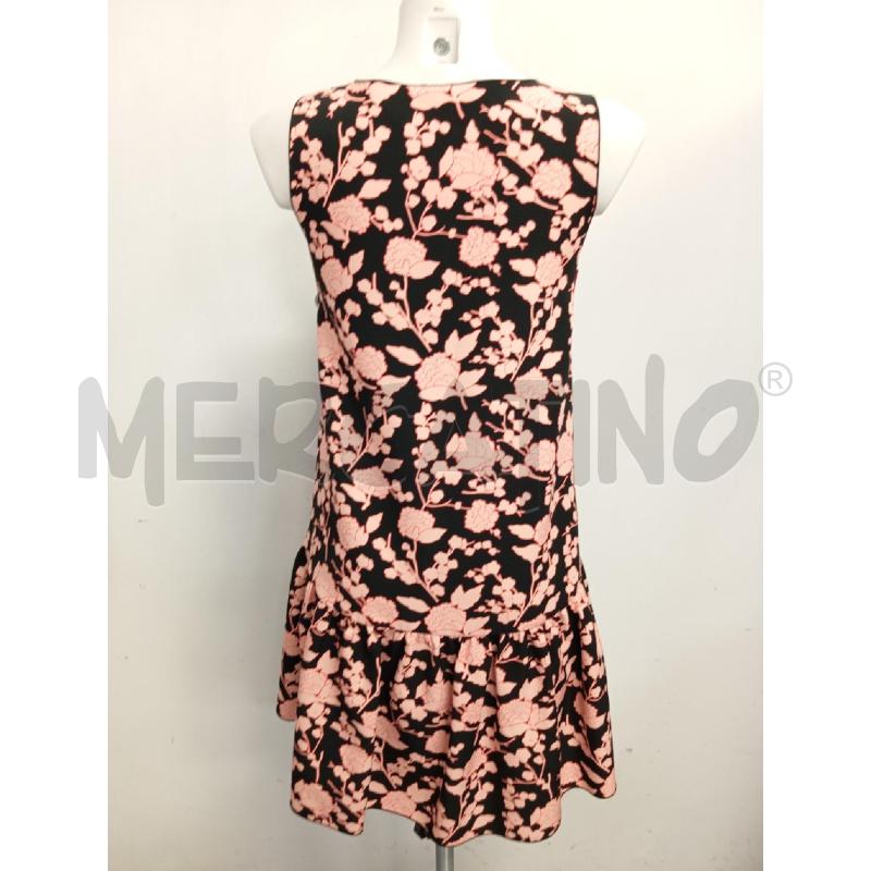 VESTITO D PINKO NERO ROSA FIORI  | Mercatino dell'Usato Verona fiera 3