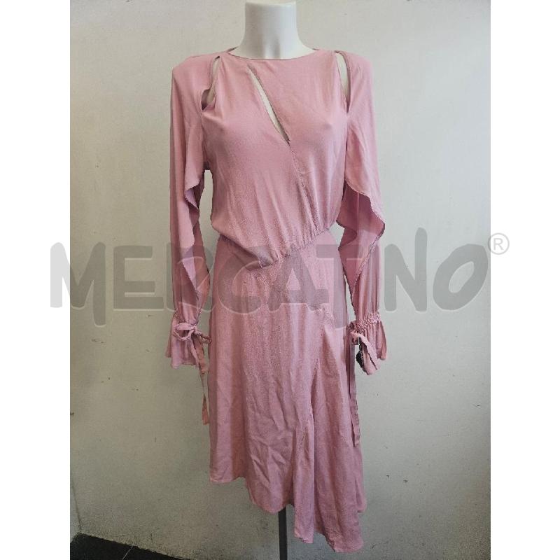 VESTITO D PINKO ROSA MANICA LUNGA MORBIDO  | Mercatino dell'Usato Verona fiera 1