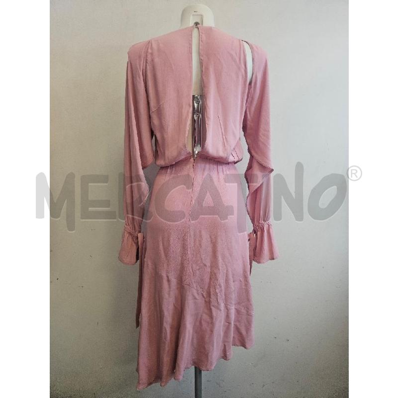 VESTITO D PINKO ROSA MANICA LUNGA MORBIDO  | Mercatino dell'Usato Verona fiera 3