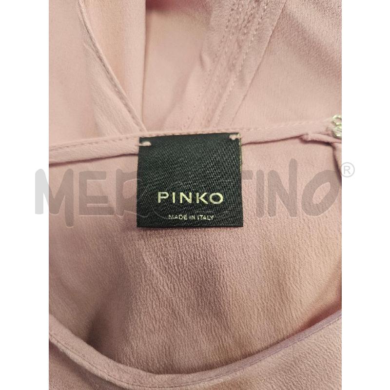 VESTITO D PINKO ROSA MANICA LUNGA MORBIDO  | Mercatino dell'Usato Verona fiera 4
