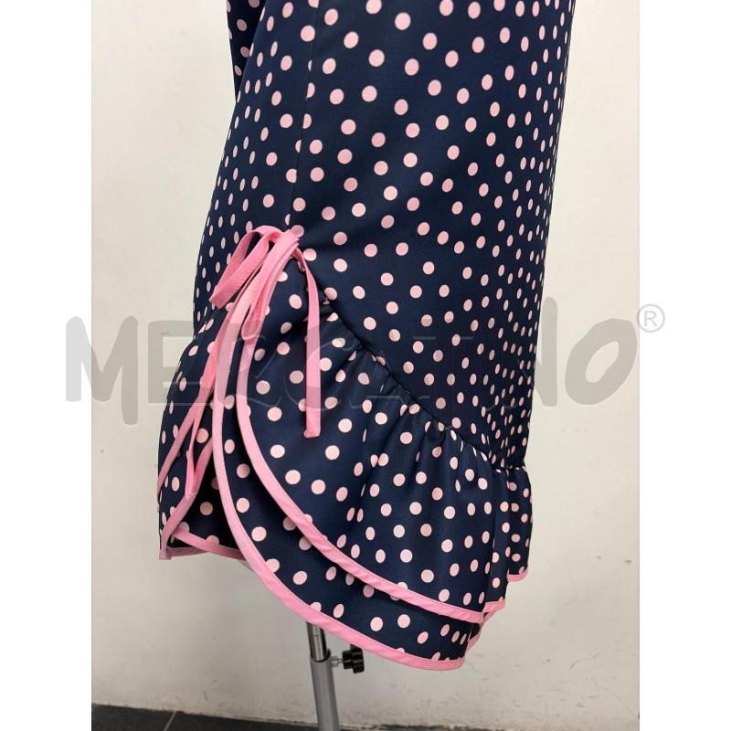 VESTITO D REDVALENTINO BLU POIS ROSA  | Mercatino dell'Usato Verona fiera 4