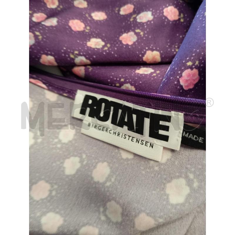 VESTITO D ROTATE VIOLA FIORI ROSA | Mercatino dell'Usato Verona fiera 5