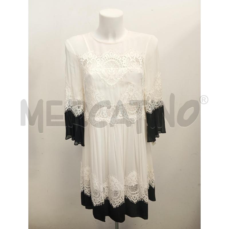 VESTITO D TWIN SET MACRAME PANNA DET NERI  | Mercatino dell'Usato Verona fiera 1