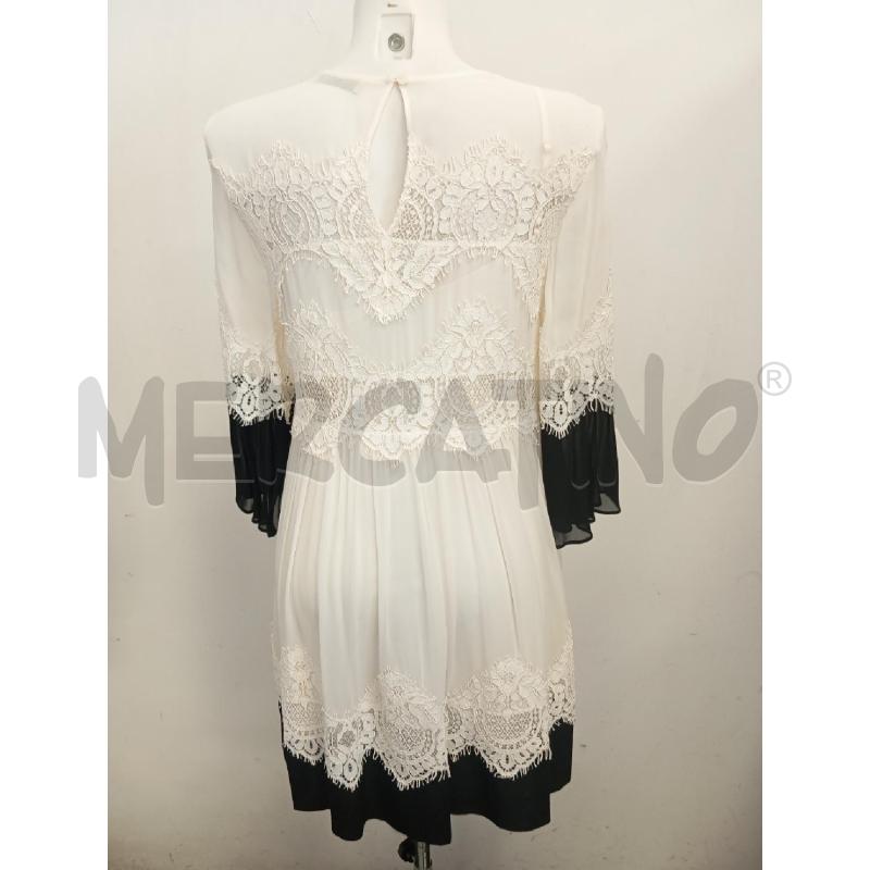 VESTITO D TWIN SET MACRAME PANNA DET NERI  | Mercatino dell'Usato Verona fiera 4